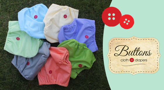 buttons cloth diapers