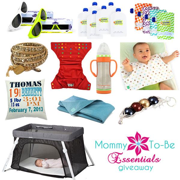 Mommy-to-Be Essentials Giveaway brands