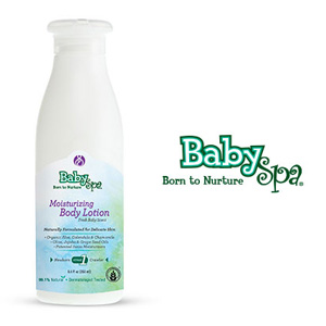 BabySpa Moisturizing Body Lotion Green Scene Mom Award Winner