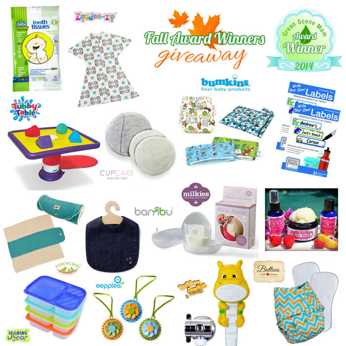 Fall Awards Giveaway - Green Scene Mom