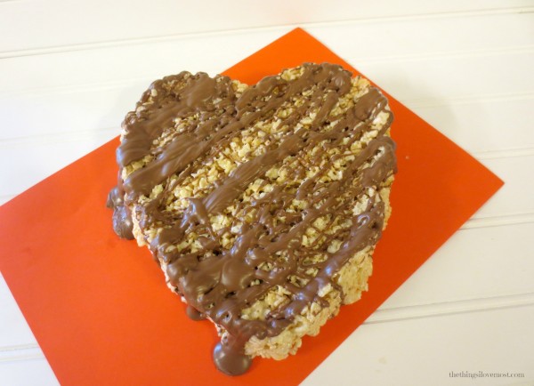 Rice Krispie Heart