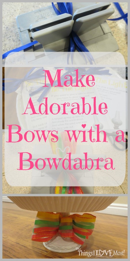 How to Make Bows Using the Bowdabra | The Things I Love Most