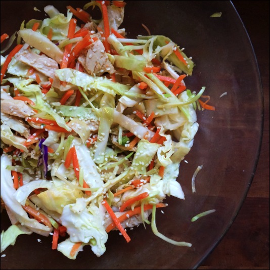 asian chicken salad | thethingsilovemost.com