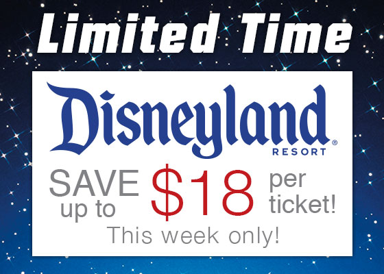 Disneyland Resort Biggest Ticket Sale of the Year -Offer ends May 2nd