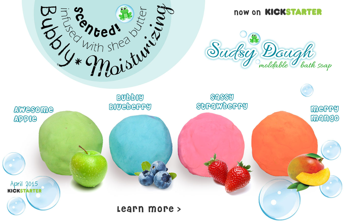 Sudsy Dough: Moldable Bath Soap