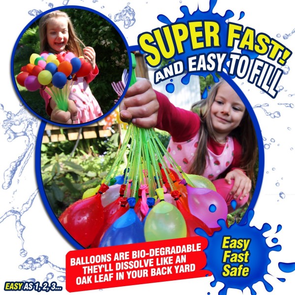 Best Rapid-fill Pre-tied Water Balloons