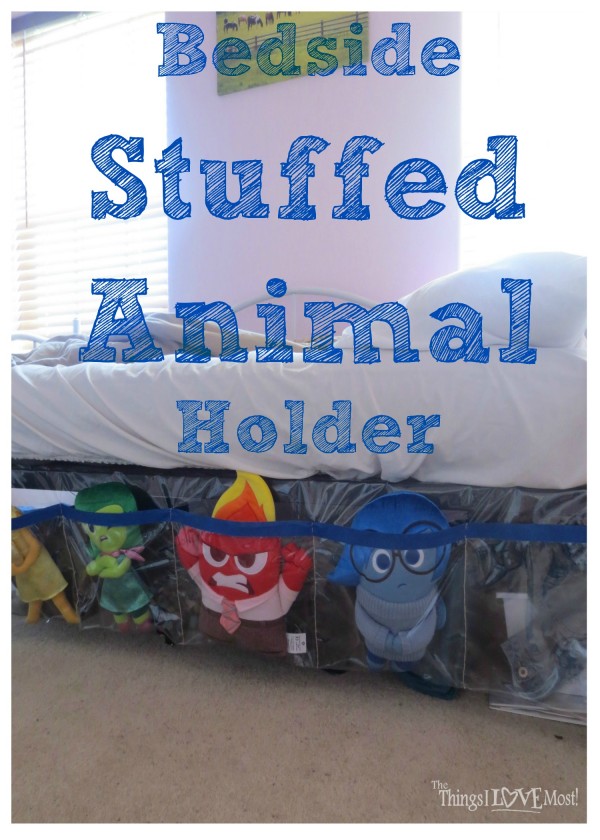 Easy DIY Stuffed Animal Holder