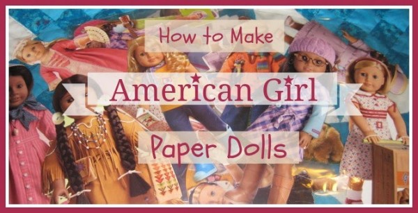 American Girl Paper Dolls