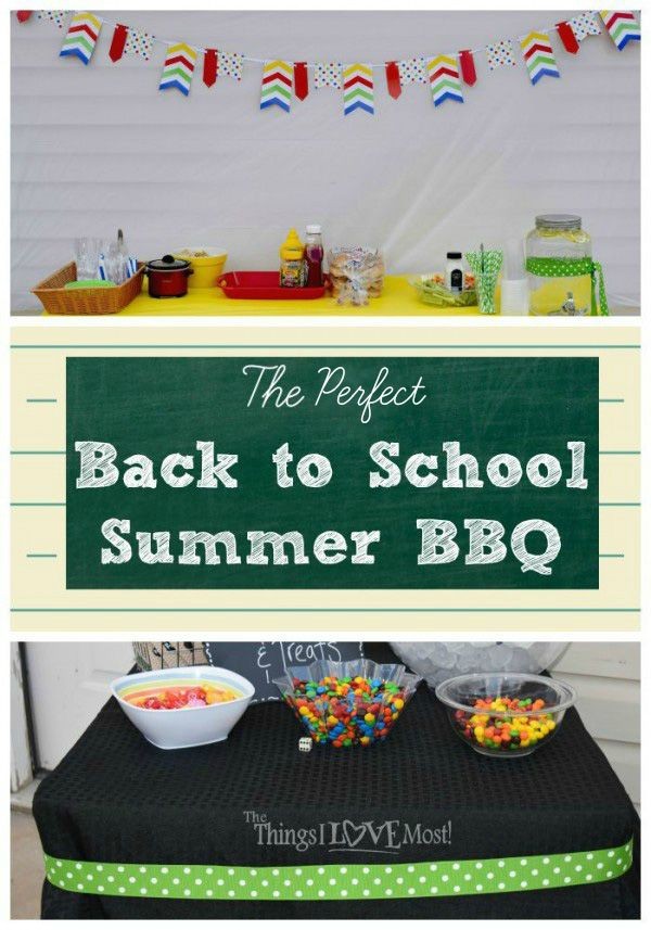 Back to School BBQ