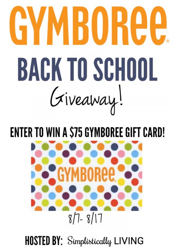 Back To School With Gymboree Giveaway