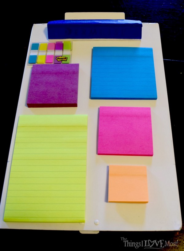 Post-It® Notes Organization Center and Creative Ways to Use Them 1