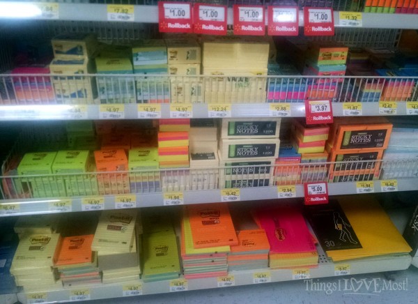 Post-It® Notes at Walmart