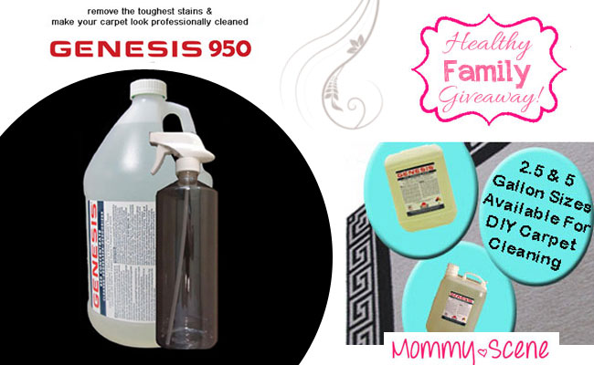 Heathy Family Giveaway - Genesis 950 - Mommy Scene