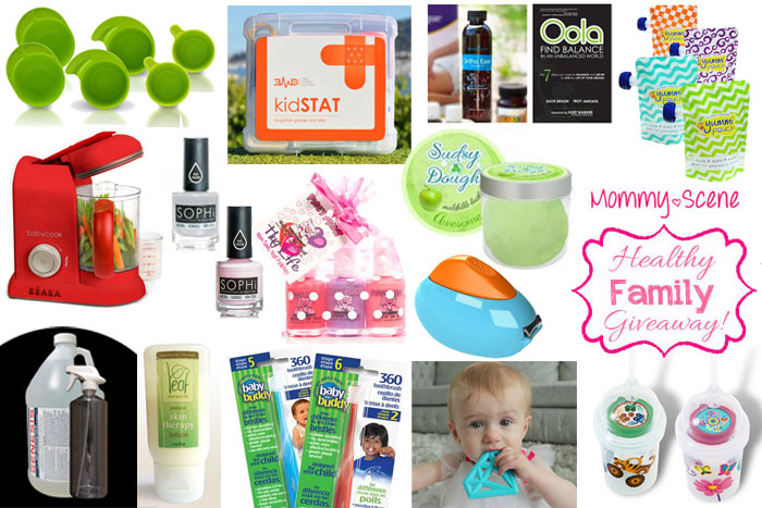 Heathy Family Giveaway Prizes - Mommy Scene