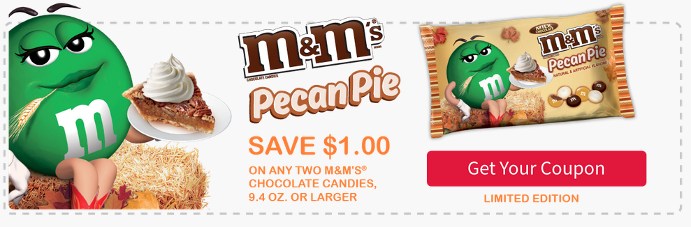 M&M's_ Pecan Pie coupon image