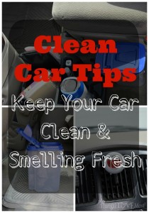 Clean Car Tips - Keep Your Car Clean and Fresh | www.thethingsilovemo