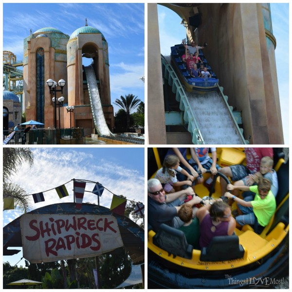 Rides at SeaWorld