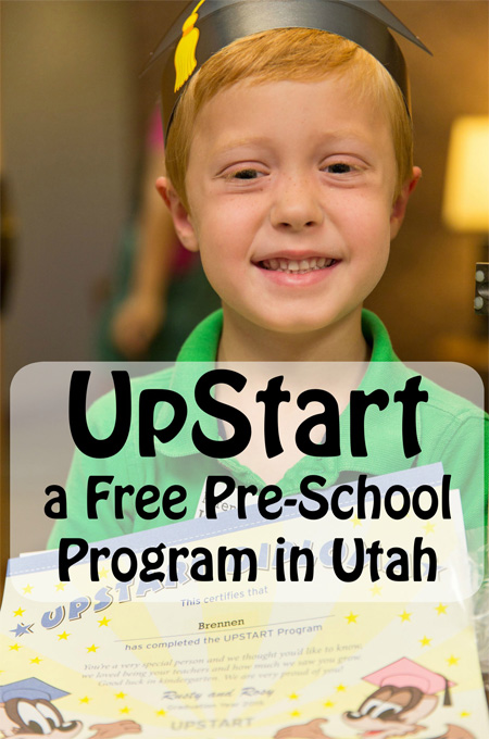 UPSTART FREE PRESCHOOL IN UTAH