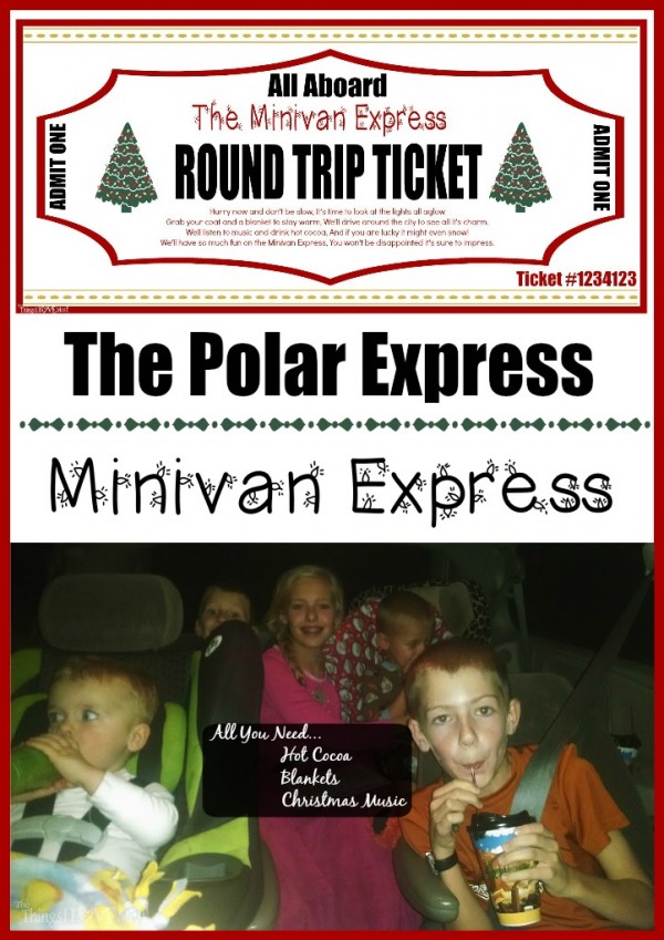 All Aboard the Polar Express in your Minivan