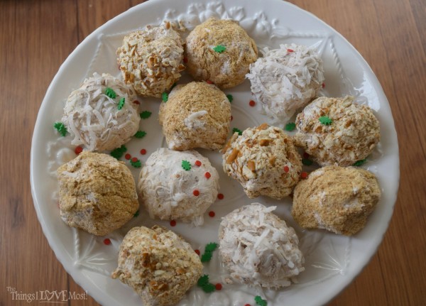 Frozen Cool Whip Truffles made with Chocolate Bars