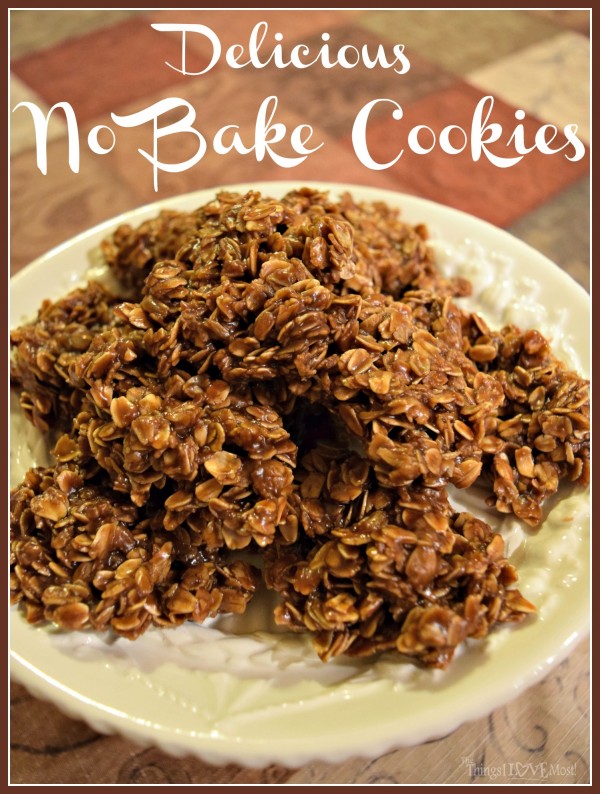 Delicious Quick and Easy No Bake Cookies