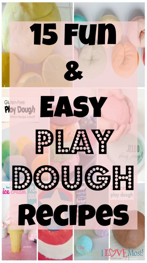 15 Fun and Easy Play Dough Recipes