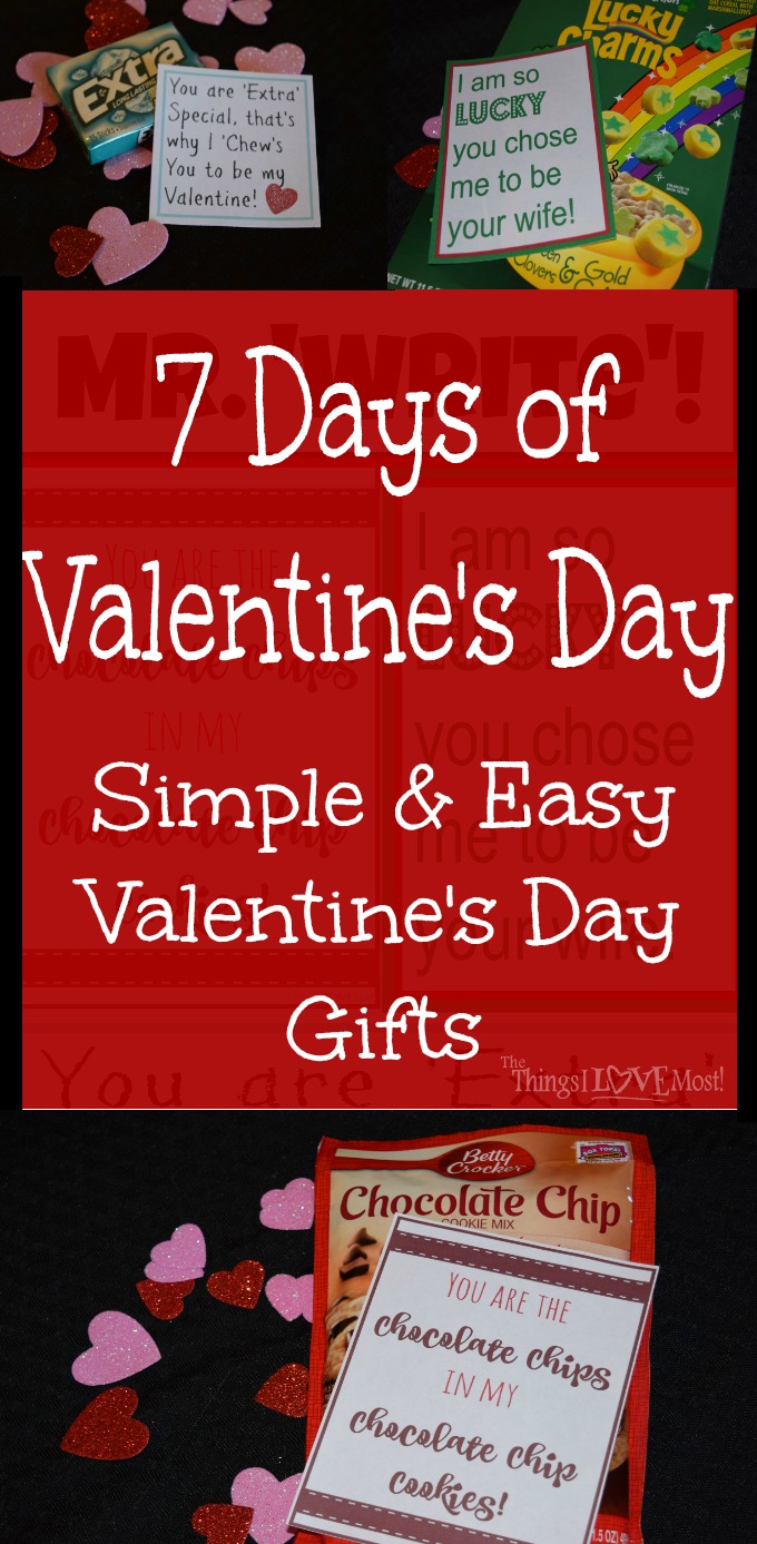 Simpe and easy Valentine's Day Gifts