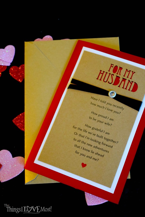 The Gift of a Valentine's Card - Easy Valentine's Day Gifts