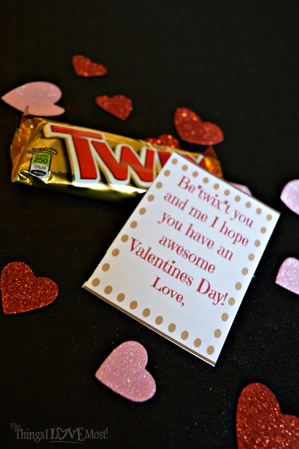 Twix Bar Valentine's Gifts - Easy Valentine's Day Gifts