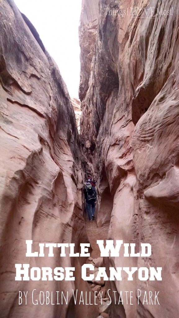 LIttle Wild Horse Canyon by Goblin Valley State Park - Utah