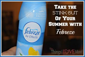 Take the Stink Out of Your Summer with Febreze