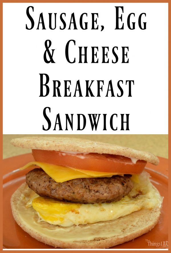 Sausage, Egg & Cheese Breakfast Sandwich