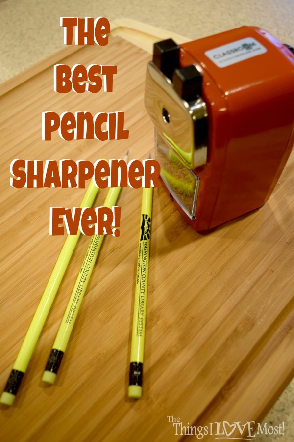 The Best Pencil Sharpener Ever