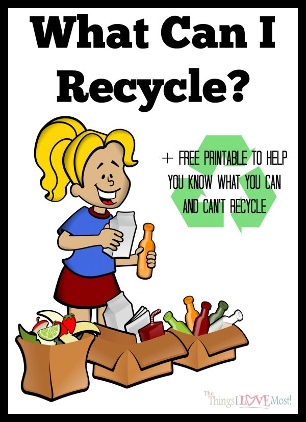 What Can I Recycle? Flyer