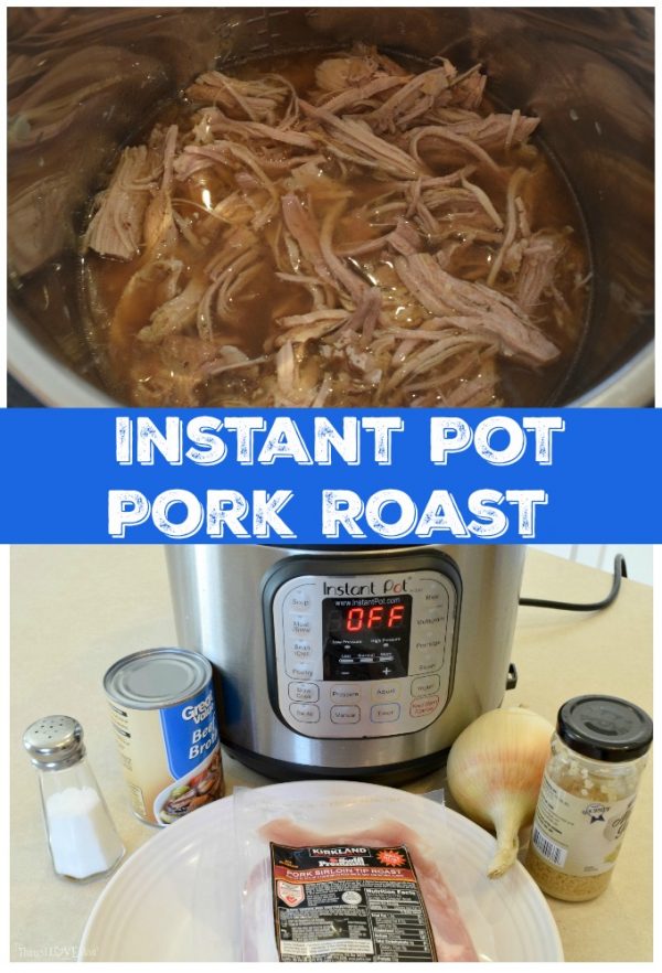 Delicious Instant Pot Pork Roast