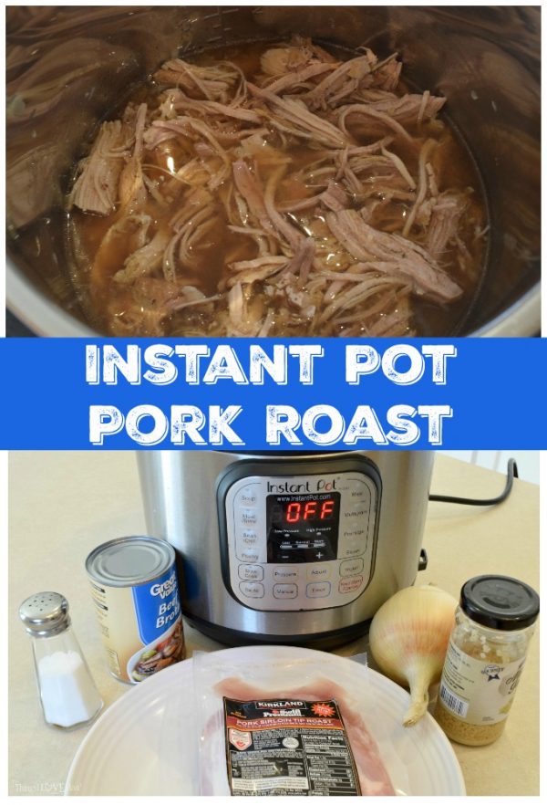 Delicious Instant Pot Pork Roast