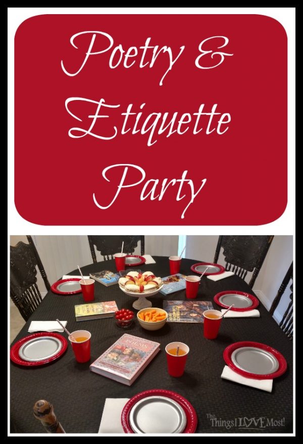 Poetry & Etiquette Party