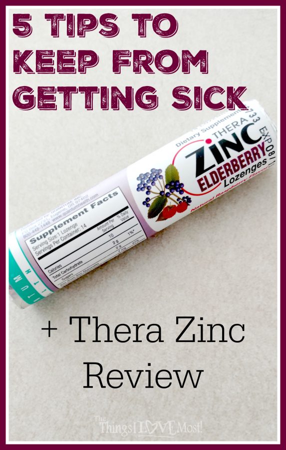 5 Tips to Keep From Getting Sick + Thera Zinc Review