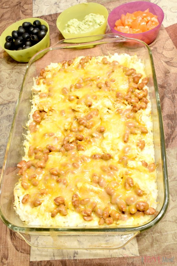 7 Layer Bean Dip Casserole