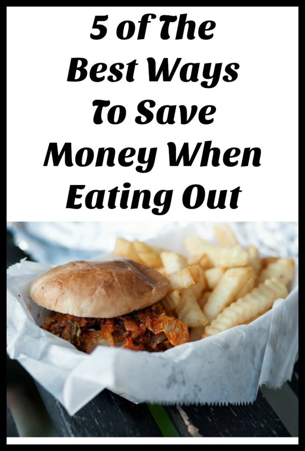 5 of The Best Ways To Save Money When Eating Out