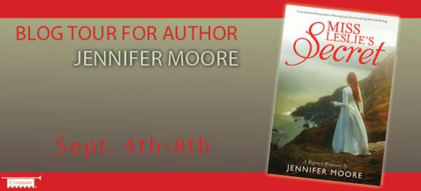 Miss Leslie's Secret by Jennifer Moore + Giveaway