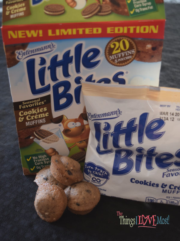 A Great New Snack - Entenmann’s® Little Bites® Cookies & Crème Muffins