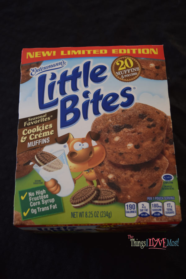 A Great New Snack - Entenmann’s® Little Bites® Cookies & Crème Muffins