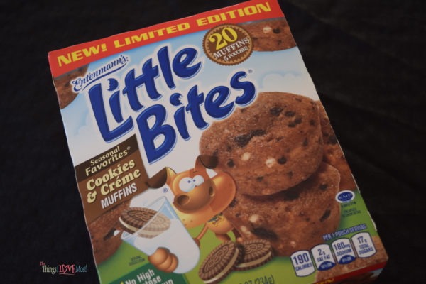 A Great New Snack - Entenmann’s® Little Bites® Cookies & Crème Muffins