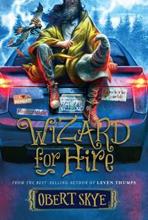 Wizard for Hire by Obert Skye {Book Review}