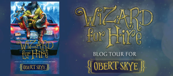 Wizard for Hire by Obert Skye {Book Review}