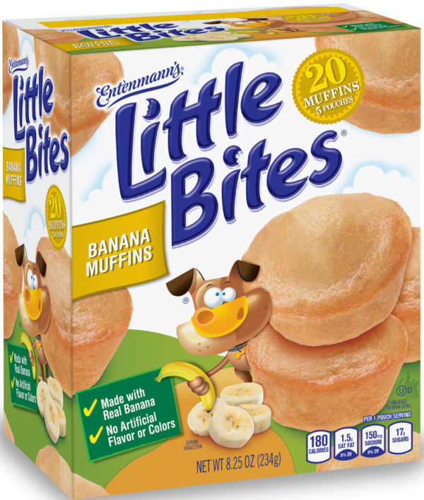 The New Entenmann’s Little Bites Banana Muffins