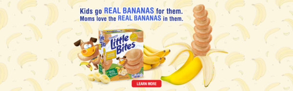 The New Entenmann’s Little Bites Banana Muffins