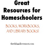 Books, Workbooks, and Library Books!