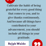 Gratitude